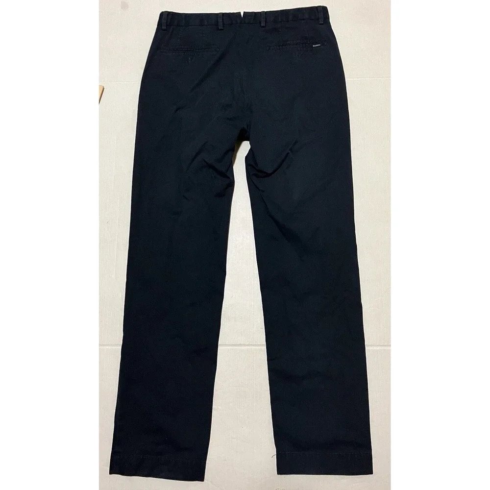 HACKETT LONDON JEANS‎ PURE COTTON IN NAVY Blue Size 32R 32x31 Trousers